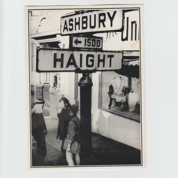 Vintage "Haight–Ashbury" Postcard--unused-- - Picture 1 of 2